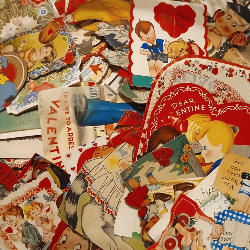 Vintage valentines